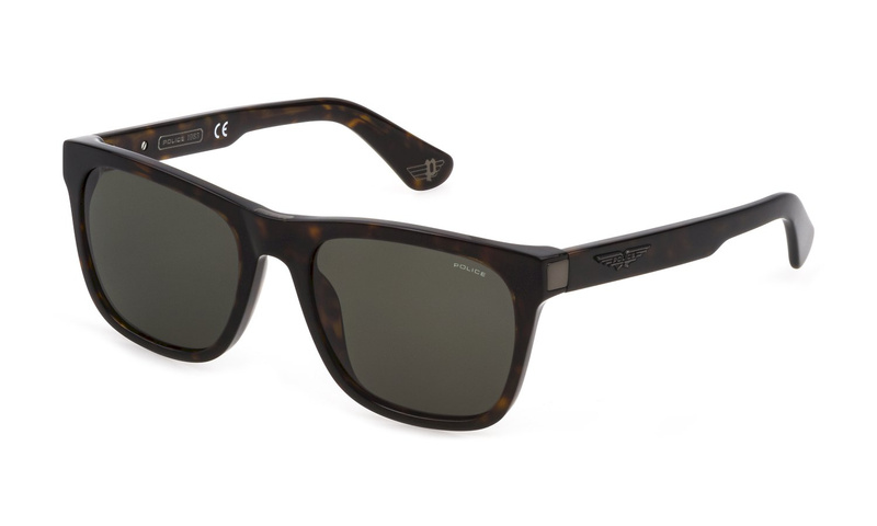 Okulary POLICE SPLE37N560722. Okulary przeciwsłoneczne, Kolor brązowy. Mężczyzna.