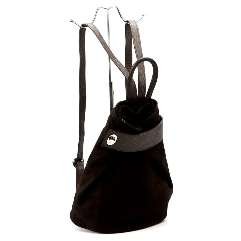 Damski plecak z prawdziwej skóry Luka 26-062