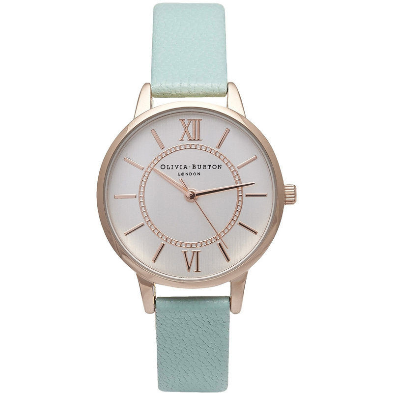 Zegarek OLIVIA BURTON OB15WD47. Kwarcowy, Kolor biały. Kobieta.