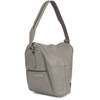 Jasnoszary Plecak damski skórzany torebka 2w1 Beltimore 019