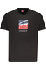 TOMMY HILFIGER M�SKA KOSZULKA Z KR�TKIM R�KAWEM W KOLORZE CZARNYM