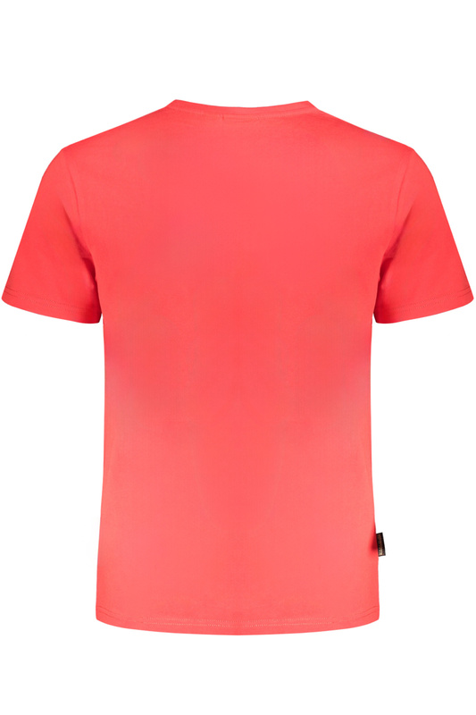 T-SHIRT MĘSKI Z KRÓTKIM RĘKAWEM NAPAPIJRI CZERWONY