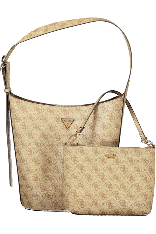 TOREBKA DAMSKA GUESS JEANS W KOLORZE BEŻOWYM