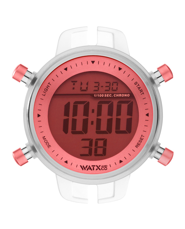 Zegarek WATXANDCO RWA1046. BOX, Kolor różowy. Unisex.