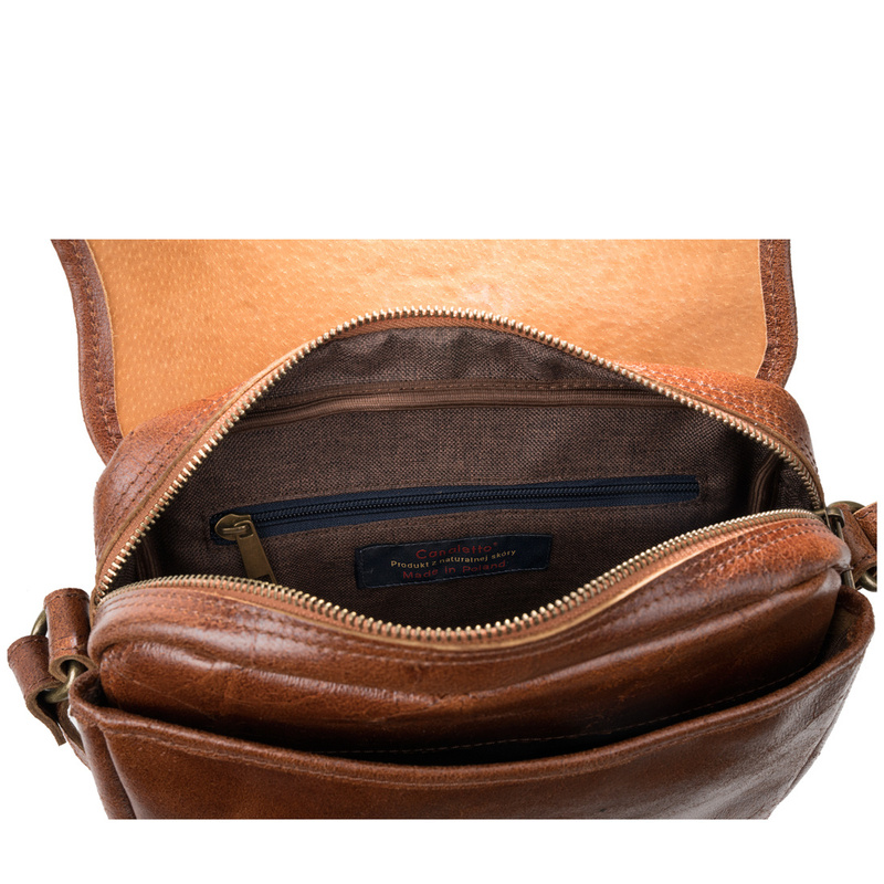 Torebka damska vintage z tłoczeniem Canaletto TD624s300t4