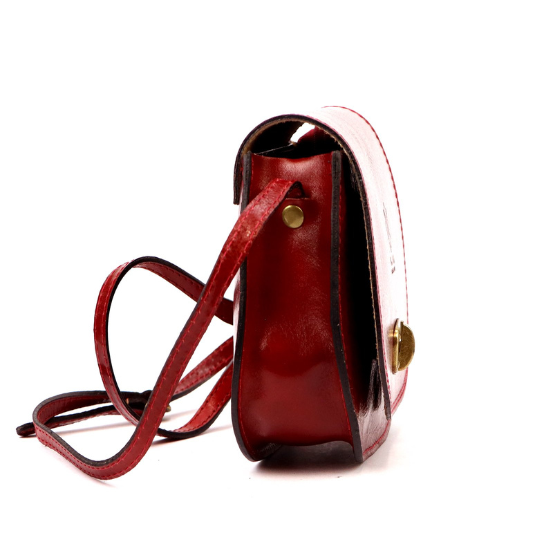 Gregorio Klasyczna damska listonoszka skóra naturalna torebka na ramię