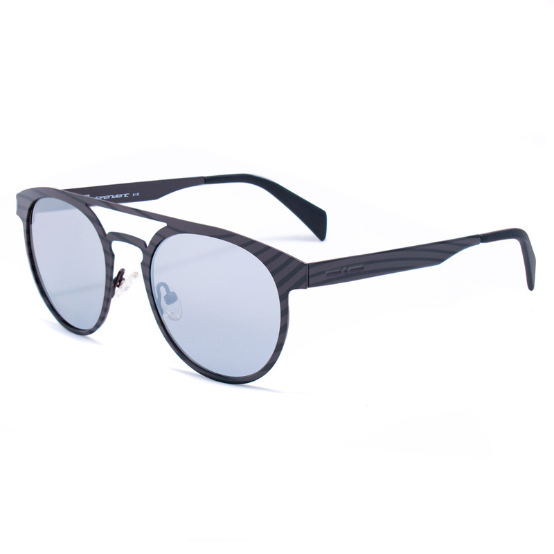 Okulary ITALIA INDEPENDENT 0020T-WOD-057. Okulary przeciwsłoneczne, Kolor szary. Unisex.