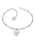 Biżuteria GUESS UBB79009-S. Bransoletka, Kolor srebrny. Kobieta.