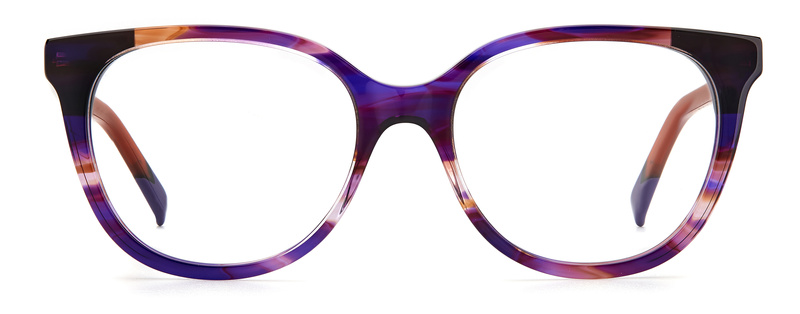 Okulary MISSONI MIS-0100-L7W. Okulary, Kolor brązowy fioletowy. Kobieta.