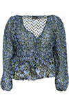 NIEBIESKI SWETER DESIGUAL DAMSKI