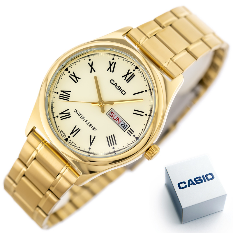 ZEGAREK MĘSKI CASIO MTP-V006D-1B (zd210d) + BOX