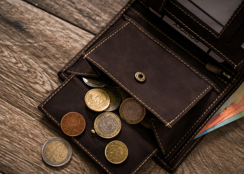 Skórzany męski portfel Wild ANIMALS N4-CHM HORSE