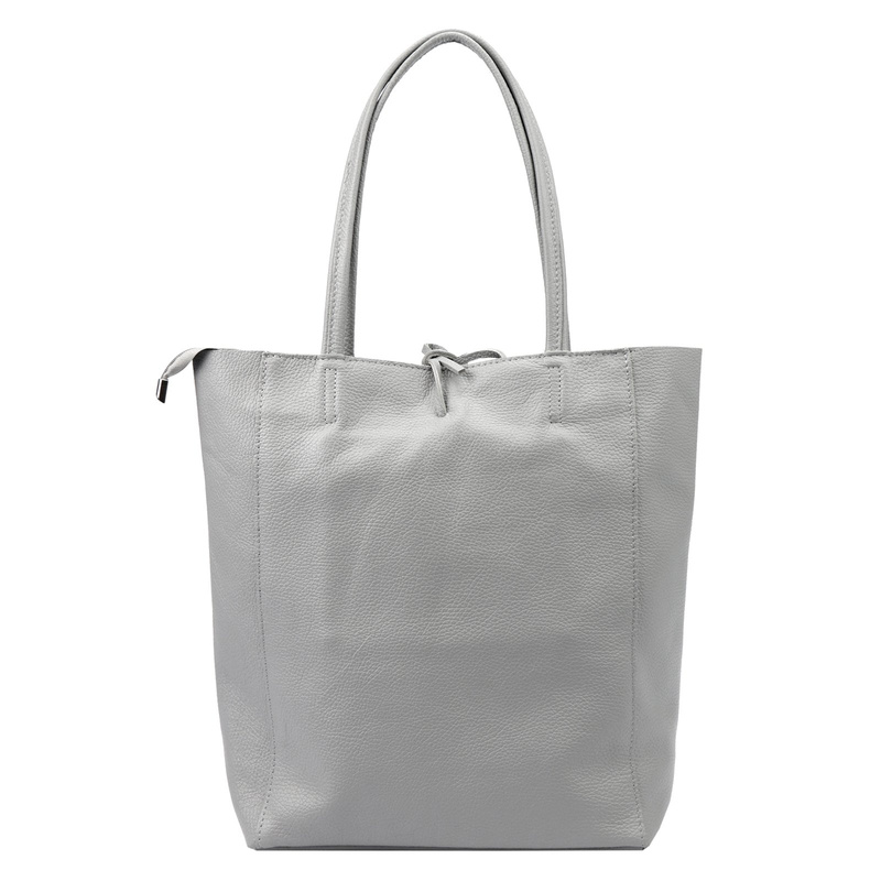 Shopperbag damska skórzana na ramię duża MiaMore