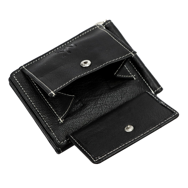 Skórzany męski portfel Money Kepper CC 5610