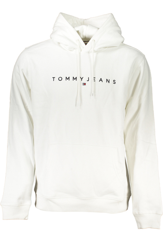 BIAŁA BLUZA MĘSKA TOMMY HILFIGER BEZ ZAMKA