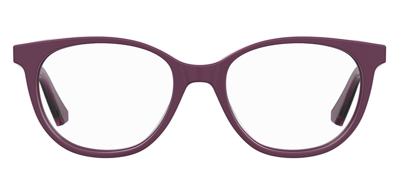 Okulary LOVE MOSCHINO MOL543-TN-0T7. Okulary, Kolor Plum. Niemowlę.
