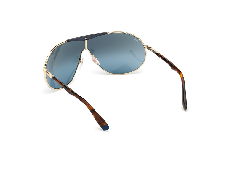 Okulary WEB EYEWEAR WE0282-0032X. Okulary przeciwsłoneczne, Kolor złoty. Unisex.