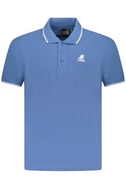 US GRAND POLO KRÓTKI RĘKAW MĘSKI NIEBIESKI
