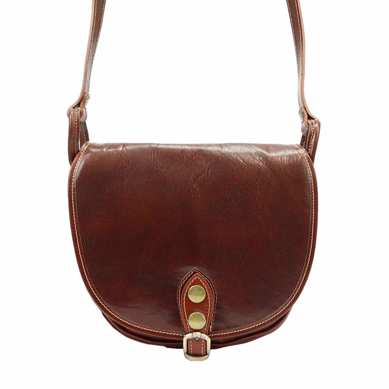 Florence damska listonoszka skóra naturalna torebka na ramię klapa magnes