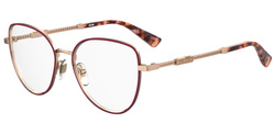 Okulary MOSCHINO MOS601-YK9. Okulary, Kolor złoty. Kobieta.