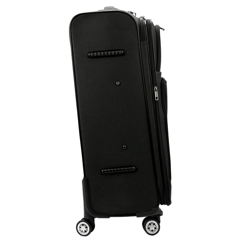 Pierre Cardin zestaw trzech walizek podróżnych na kółkach z zamkiem na kod