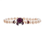 Biżuteria LANCASTER JLA-BRCRAB5WH. Bransoletka, Kolor PURPLE. Kobieta.