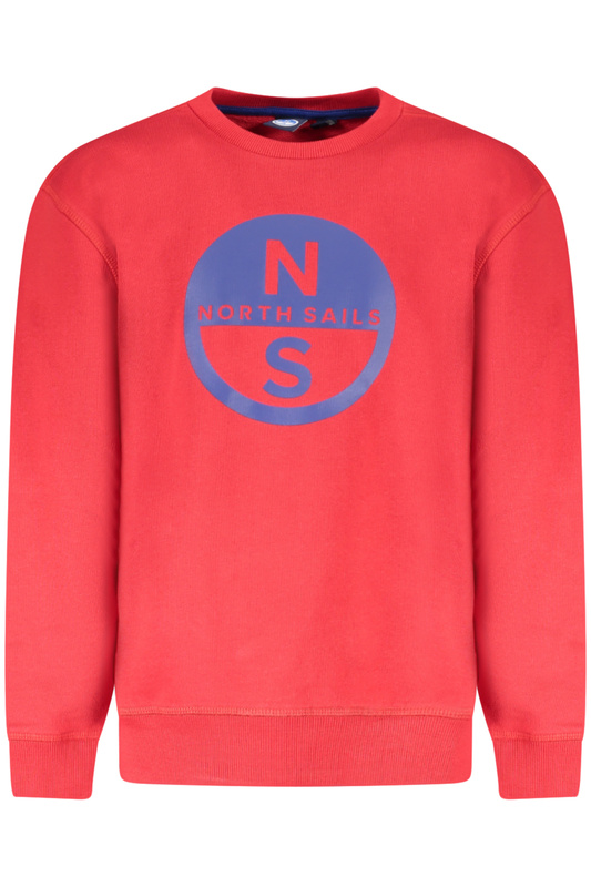 NORTH SAILS CZERWONA DZIECIĘCA BLUZA BEZ ZAMKA