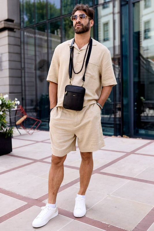 Saszetka męska z naturalnej skóry Peterson PTN-1113-NDM