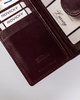 Skórzany portfel damski z systemem RFID Protect - Rovicky