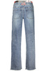 Niebieskie jeansy damskie Desigual Belt