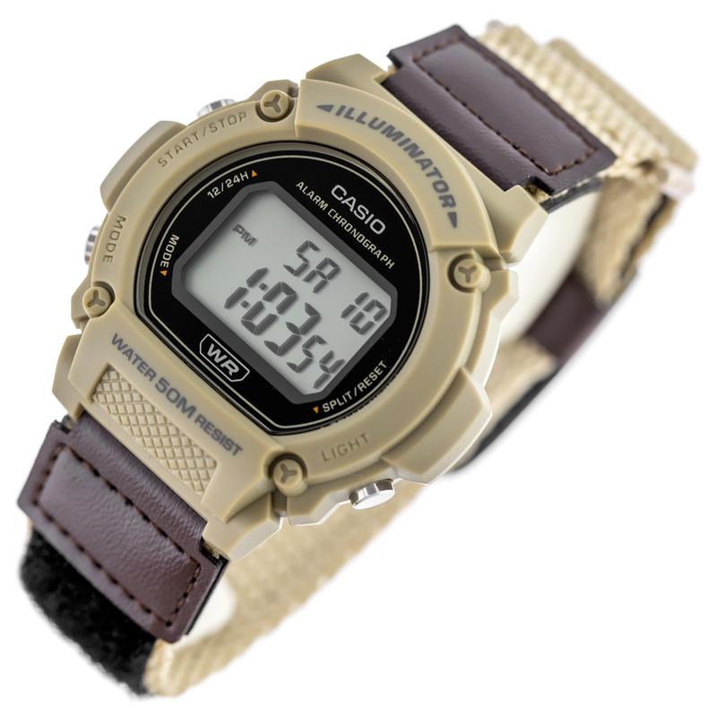 ZEGAREK MĘSKI CASIO W-219HB-5A + BOX