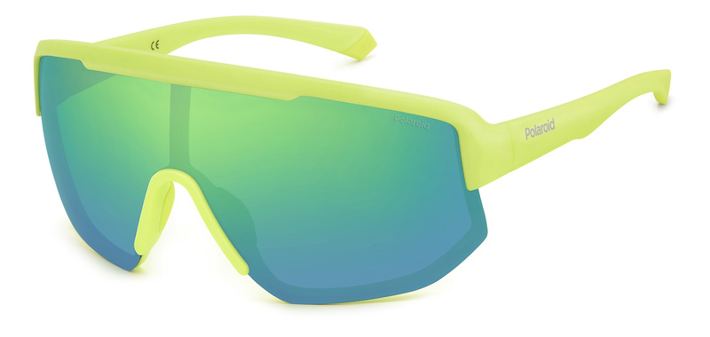 Okulary POLAROID PLD7047S4AN. Okulary przeciwsłoneczne, Kolor zielony. Unisex.