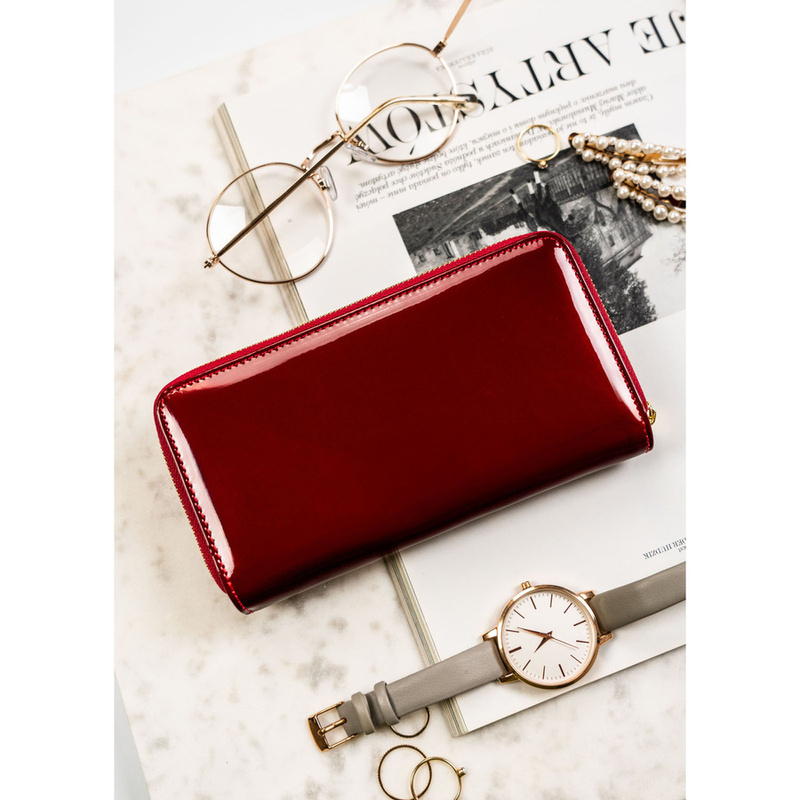 Skórzany damski portfel Peterson PTN BC-76116