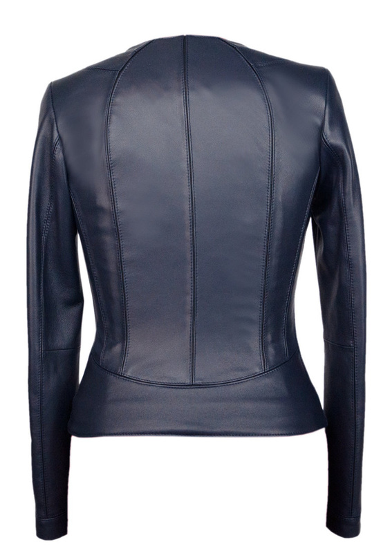 Bukowski Kurtka skórzana Adele damska suwak casual stylowa