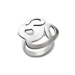 Biżuteria BREIL TJ0526-14. Pierścionek, Kolor srebrny. Kobieta.