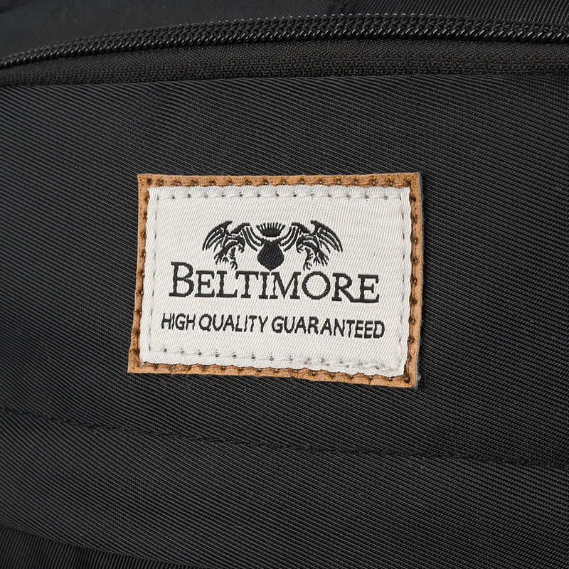 Plecak torba mały bagaż pojemny do samolotu kabinówka lotnicza Beltimore czarny TOK-D