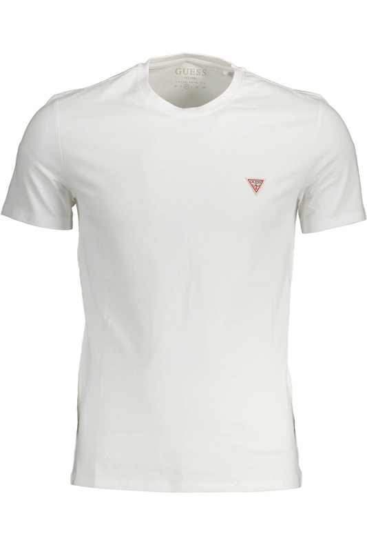 GUESS JEANS MĘSKI T-SHIRT Z KRÓTKIM RĘKAWEM BIAŁY