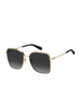 Damskie okulary przeciwsłoneczne Marc Jacobs MARC 829/S złoto-szare