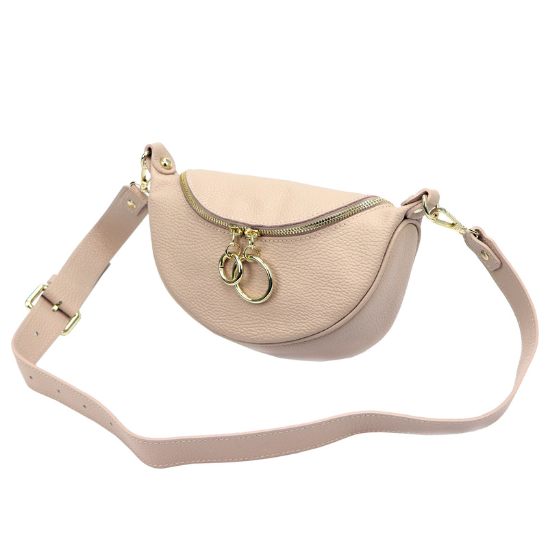 Vera Pelle damska listonoszka skóra naturalna torebka przez ramię miejska