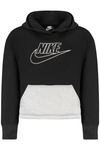 CZARNA BLUZA DZIECIĘCA NIKE Z ROZPINANYM NA ZAMEK