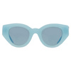 Okulary BURBERRY BE4390F408680. Okulary przeciwsłoneczne, Kolor niebieski. Kobieta.