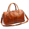 Gregorio podróżna torba skóra naturalna torba weekendowa duża z paskiem