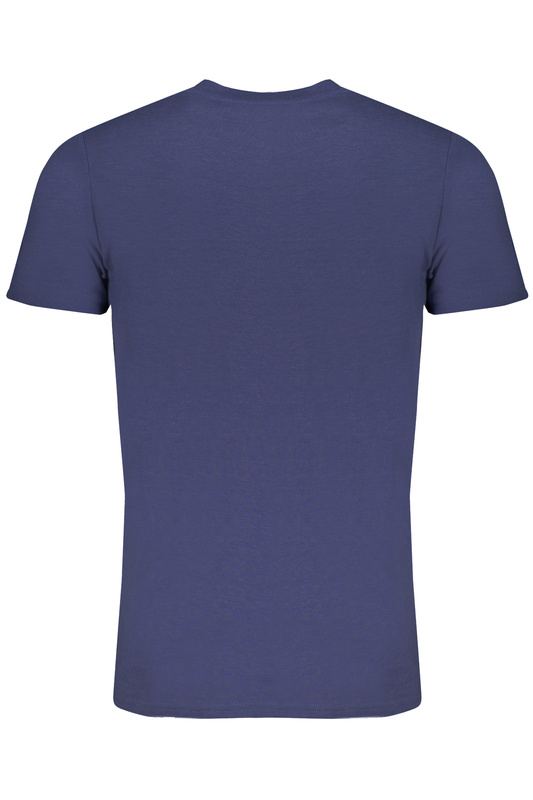 NIEBIESKI T-SHIRT MĘSKI Z KRÓTKIM RĘKAWEM Norway 1963