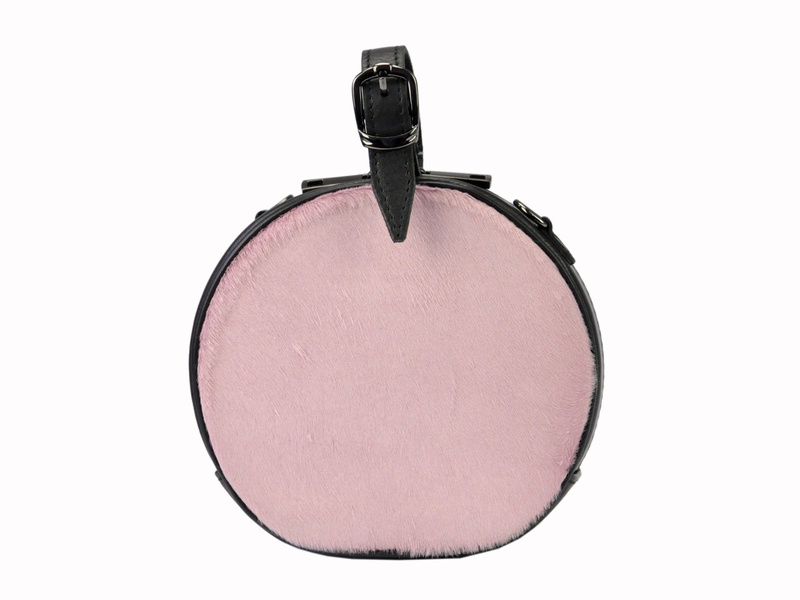 Okrągła damska modna listonoszka na ramię Patrizia