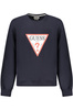 GUESS JEANS BLUZA BEZ ZAMKA MĘSKA NIEBIESKA