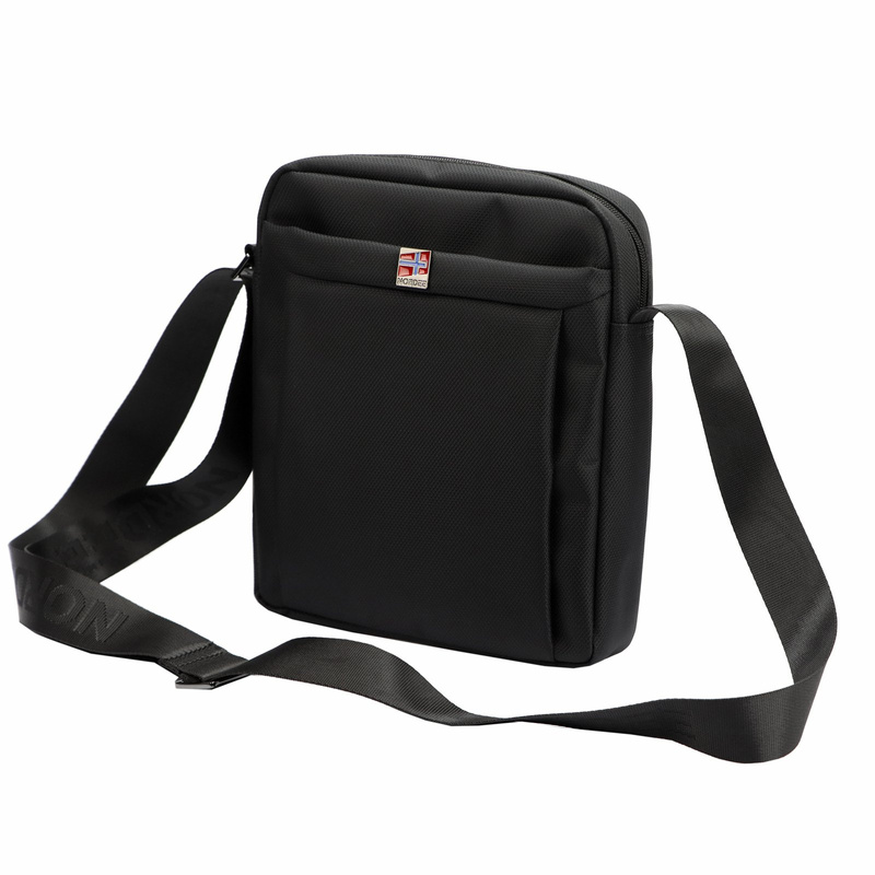 Nordee męska saszetka przez ramię torba na ramię z kieszeniami