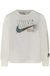 DZIECIĘCA KOSZULKA T-SHIRT NIKE Z DŁUGIM RĘKAWEM, BIAŁA
