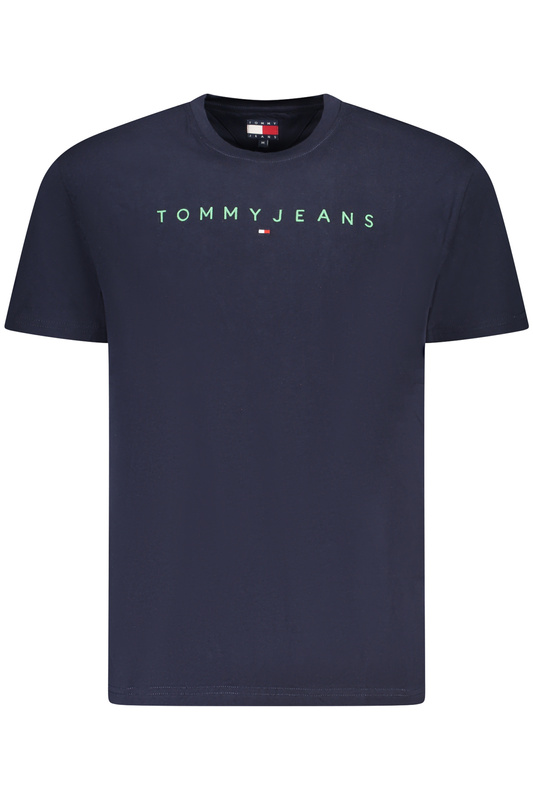 TOMMY HILFIGER MĘSKA KOSZULKA Z KRÓTKIM RĘKAWEM NIEBIESKA
