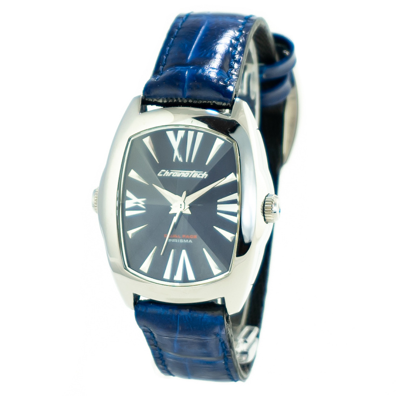 Zegarek CHRONOTECH CT7696L-02. Kwarcowy, Kolor srebrny. Kobieta.