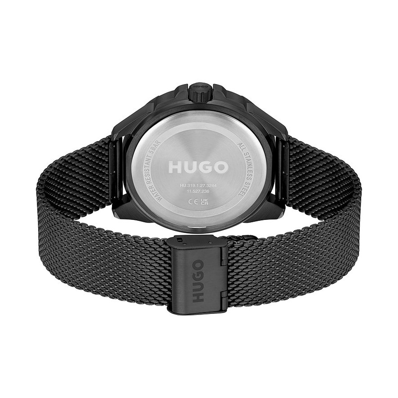 Zegarek HUGO 1530289. Kwarcowy, Kolor czarny. Mężczyzna.
